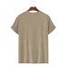Men's Coconut Tree Cozy Casual Short Sleeve T-Shirt